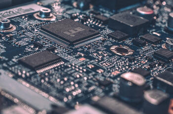 Semiconductor chips detail